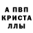 Альфа ПВП кристаллы James W.